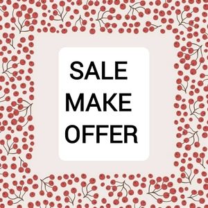 ! MAKE ME AN OFFER! SALE ! Meet the Posher ☀️🌻